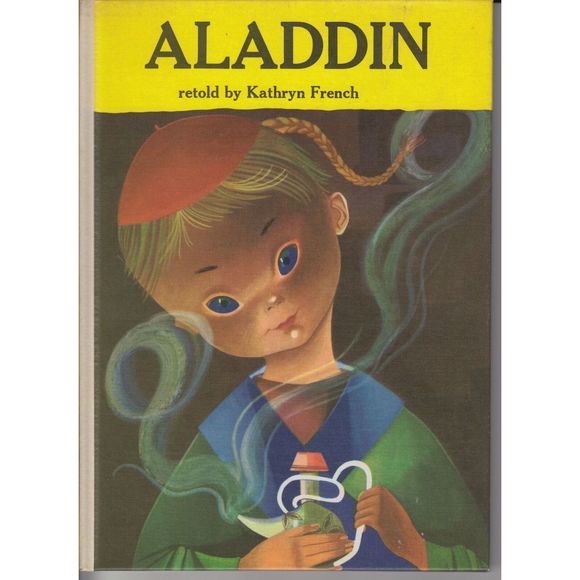 Alladin Retold by Kathryn French 1965 Holly Story Book Library (Vintage) (Hardco - Picture 1 of 1